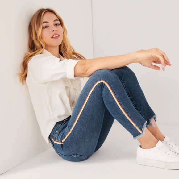 low rise ankle jeans abercrombie